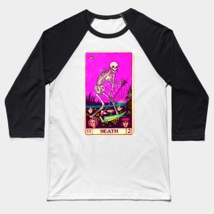 Death Tarot TWISTED Baseball T-Shirt